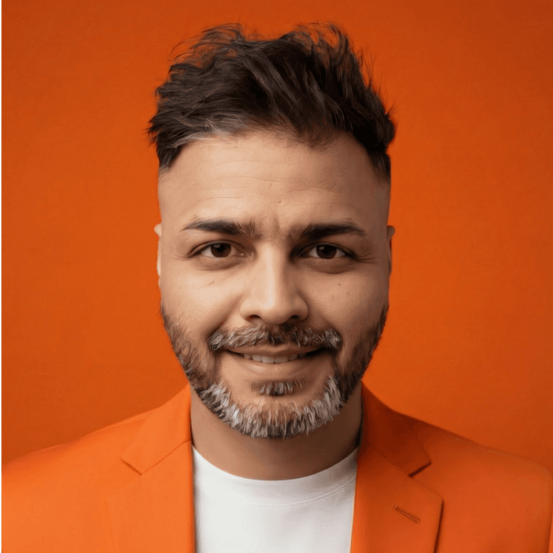 Krishna Gupta founder portrait